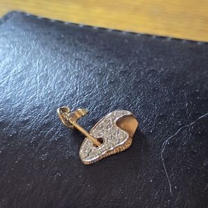 Beautiful 14kt Gold and Diamond Women's Pendant Or Charm